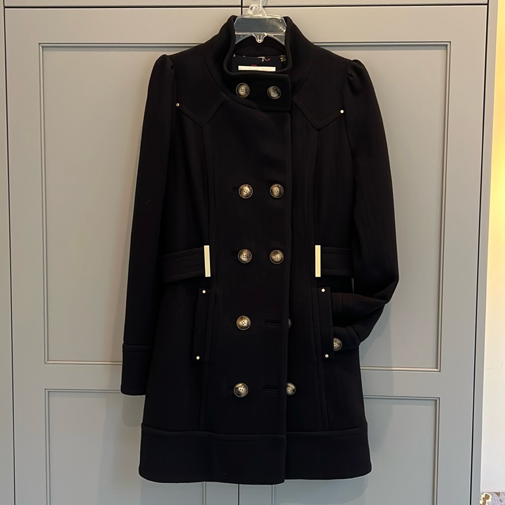 Anthropologie military style trench